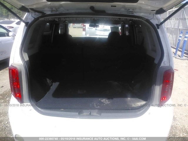 JTLKE50E991081613 - 2009 TOYOTA SCION XB WHITE photo 8
