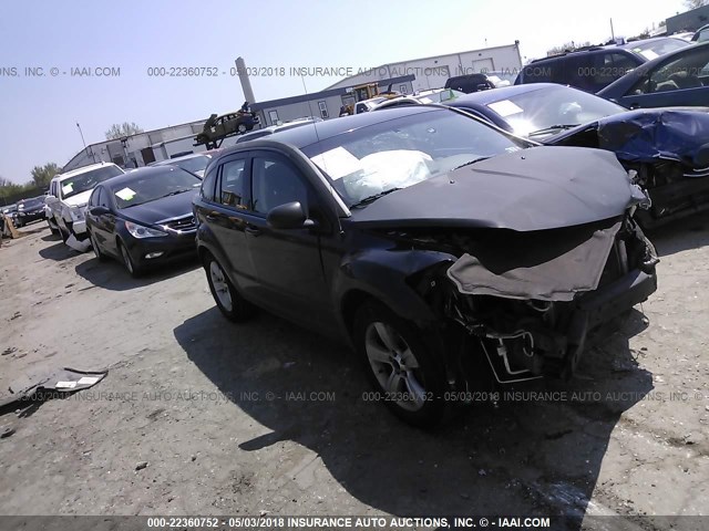 1B3CB3HA9AD569110 - 2010 DODGE CALIBER MAINSTREET BLACK photo 1