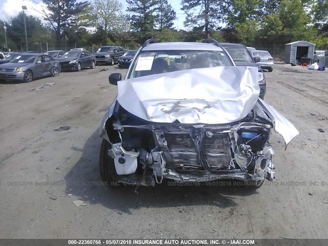 JF2SH6BC2AH917747 - 2010 SUBARU FORESTER XS Plata foto 6