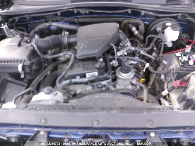 5TFUX4EN7EX028594 - 2014 TOYOTA TACOMA ACCESS CAB Көк фото 10