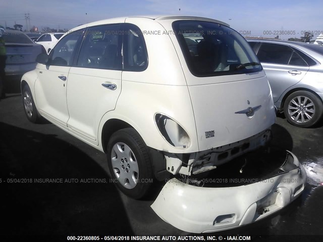 3A4FY58B96T352893 - 2006 CHRYSLER PT CRUISER TOURING WHITE photo 3