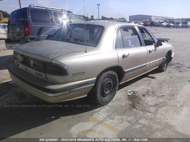 1G4HR53LXPH510973 - 1993 BUICK LESABRE LIMITED GOLD photo 4