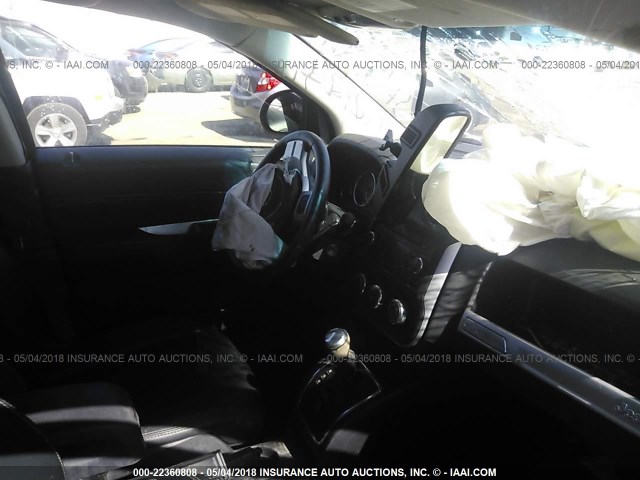 1C4NJCEA0GD633140 - 2016 JEEP COMPASS LATITUDE 红色 照片 5