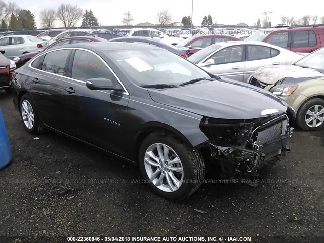 1G1ZJ5SU8HF159514 - 2017 CHEVROLET MALIBU HYBRID GRAY photo 1