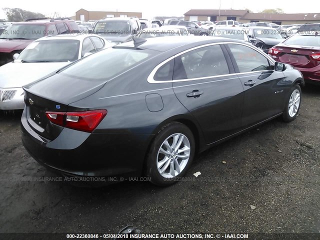 1G1ZJ5SU8HF159514 - 2017 CHEVROLET MALIBU HYBRID GRAY photo 4