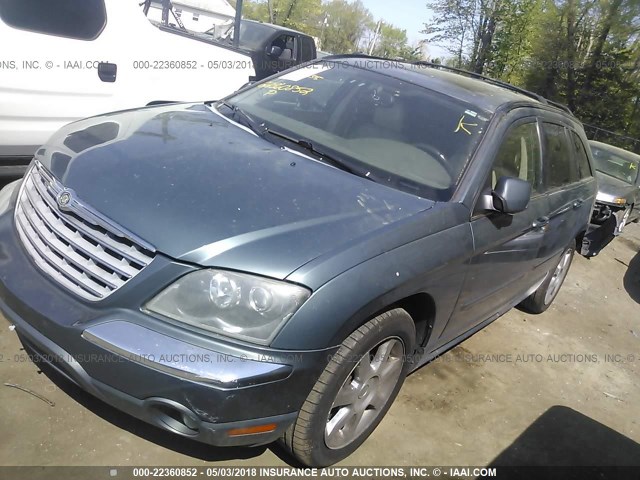 2A8GF78426R698342 - 2006 CHRYSLER PACIFICA LIMITED GREEN photo 2