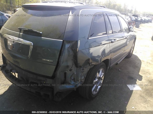 2A8GF78426R698342 - 2006 CHRYSLER PACIFICA LIMITED GREEN photo 4