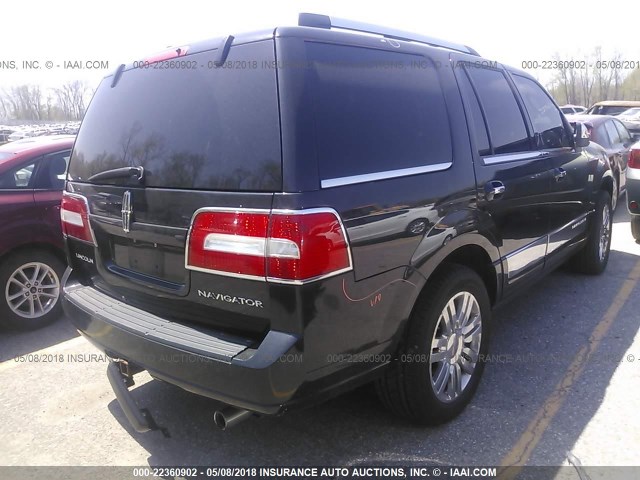 5LMJJ2J51AEJ04582 - 2010 LINCOLN NAVIGATOR 黑色 照片 4
