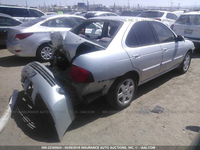 3N1CB51D66L597398 - 2006 NISSAN SENTRA 1.8/1.8S GRAY photo 4