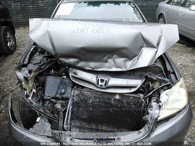 1HGES16305L011000 - 2005 HONDA CIVIC DX VP Boz foto 10