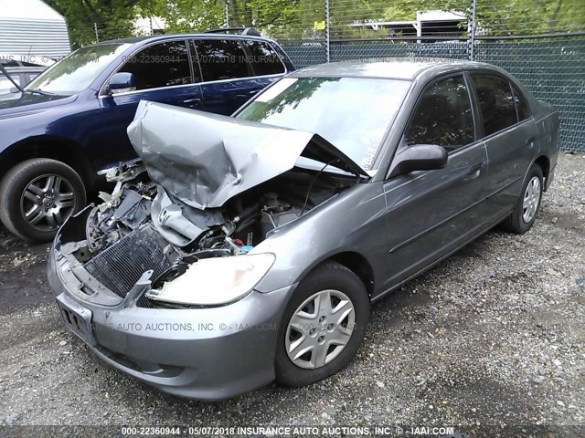 1HGES16305L011000 - 2005 HONDA CIVIC DX VP Boz foto 2