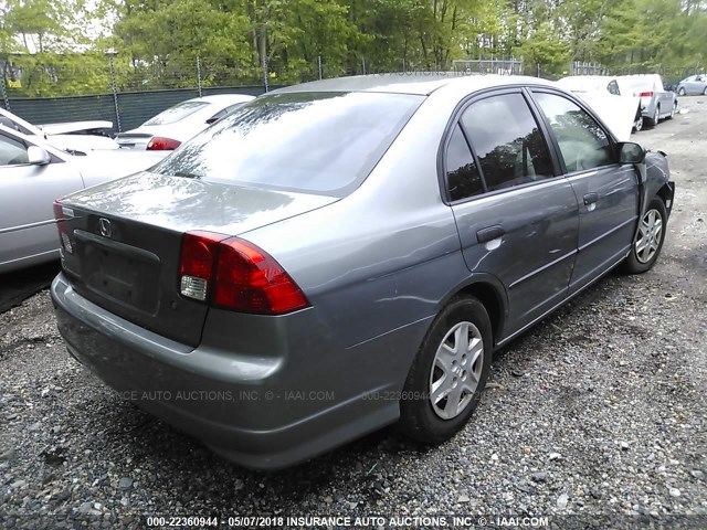 1HGES16305L011000 - 2005 HONDA CIVIC DX VP Boz foto 4