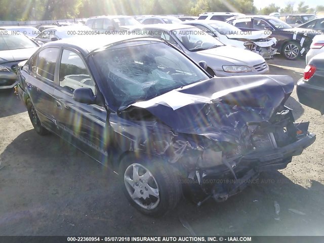 KMHDN46D65U949200 - 2005 HYUNDAI ELANTRA GLS/GT BLUE photo 1