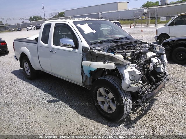 1N6BD0CT8DN723796 - 2013 NISSAN FRONTIER S/SV WHITE photo 1