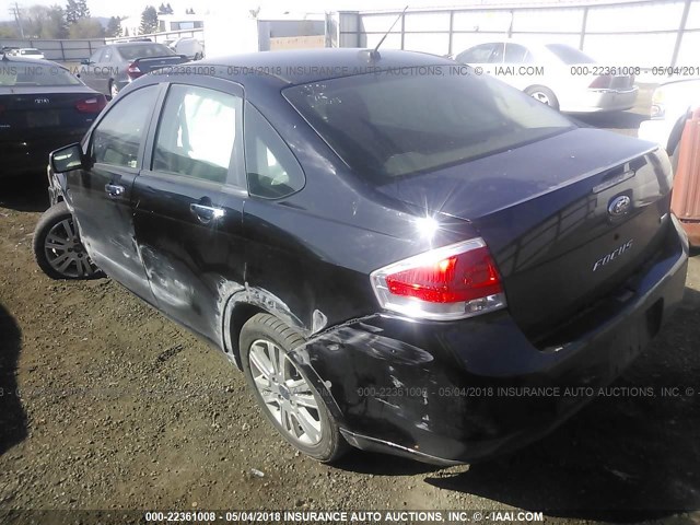 1FAHP35N48W292061 - 2008 FORD FOCUS SE/SEL/SES Dark Brown photo 3