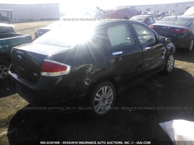 1FAHP35N48W292061 - 2008 FORD FOCUS SE/SEL/SES Dark Brown photo 4