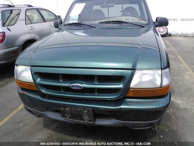 1FTYR14V2XPB95122 - 1999 FORD RANGER SUPER CAB GRAY photo 6