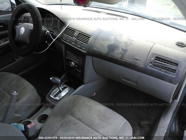 3VWRK69M44M045405 - 2004 VOLKSWAGEN JETTA GL BLACK photo 5