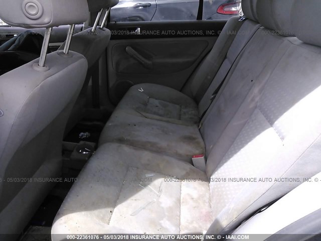 3VWRK69M44M045405 - 2004 VOLKSWAGEN JETTA GL BLACK photo 8