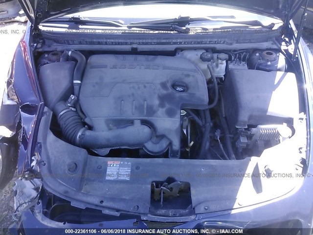 1G1ZA5E04CF238471 - 2012 CHEVROLET MALIBU LS 深蓝色 照片 10