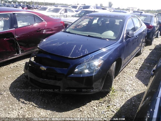 1G1ZA5E04CF238471 - 2012 CHEVROLET MALIBU LS 深蓝色 照片 2
