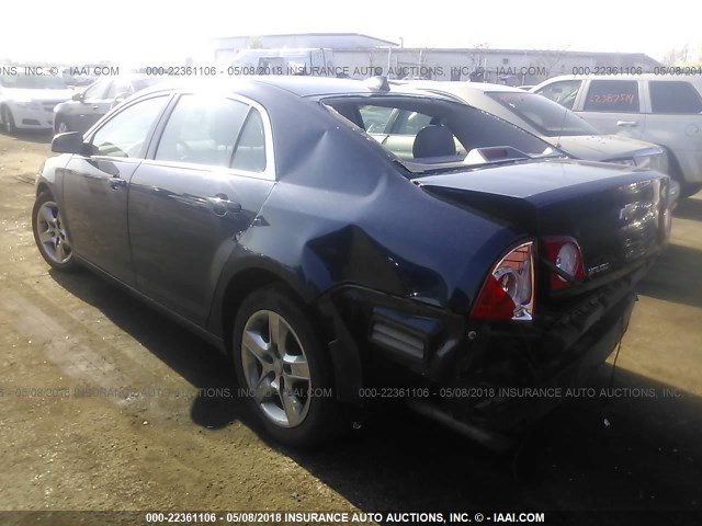 1G1ZA5E04CF238471 - 2012 CHEVROLET MALIBU LS 深蓝色 照片 3