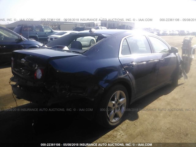 1G1ZA5E04CF238471 - 2012 CHEVROLET MALIBU LS 深蓝色 照片 4