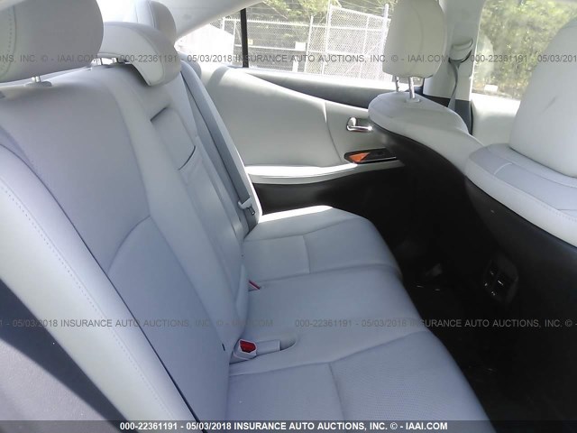 JTHBB1BA2A2002884 - 2010 LEXUS HS 250H SILVER photo 8