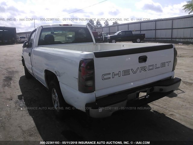 1GCEC14X13Z149365 - 2003 CHEVROLET SILVERADO C1500 WHITE photo 3