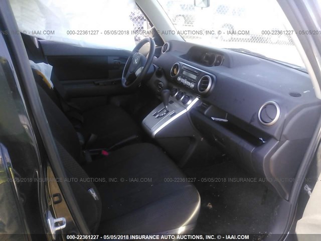 JTLKE50E991096094 - 2009 TOYOTA SCION XB BLACK photo 5