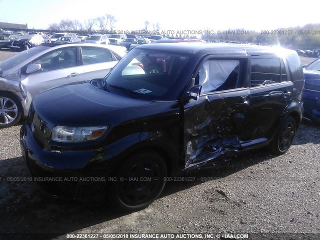 JTLKE50E991096094 - 2009 TOYOTA SCION XB BLACK photo 6