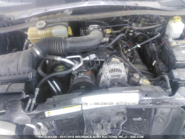 1J4GL48KX6W279749 - 2006 JEEP LIBERTY SPORT 金色 照片 10