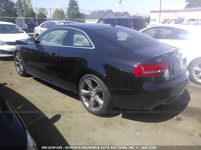 WAU4FAFR8AA032652 - 2010 AUDI A5 PRESTIGE BLACK photo 3