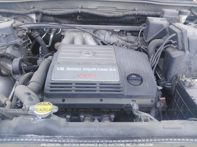 JTEHF21A830153293 - 2003 TOYOTA HIGHLANDER LIMITED TAN photo 10