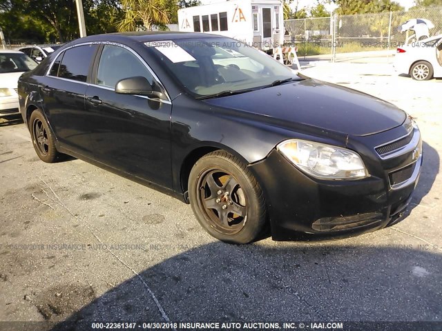 1G1ZB5EB3AF275460 - 2010 CHEVROLET MALIBU LS 黑色 照片 1