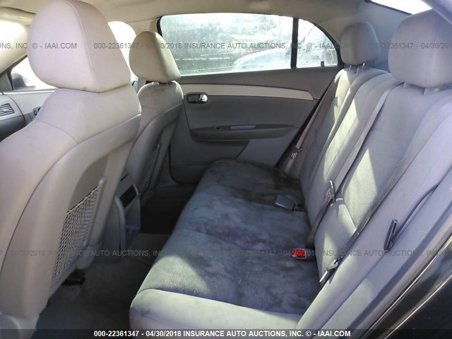 1G1ZB5EB3AF275460 - 2010 CHEVROLET MALIBU LS 黑色 照片 8