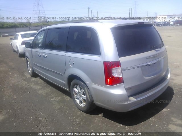 2C4RC1BG6CR359555 - 2012 CHRYSLER TOWN & COUNTRY TOURING SILVER photo 3