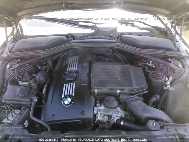 WBANV93539C135582 - 2009 BMW 535 XI Чорний фото 10