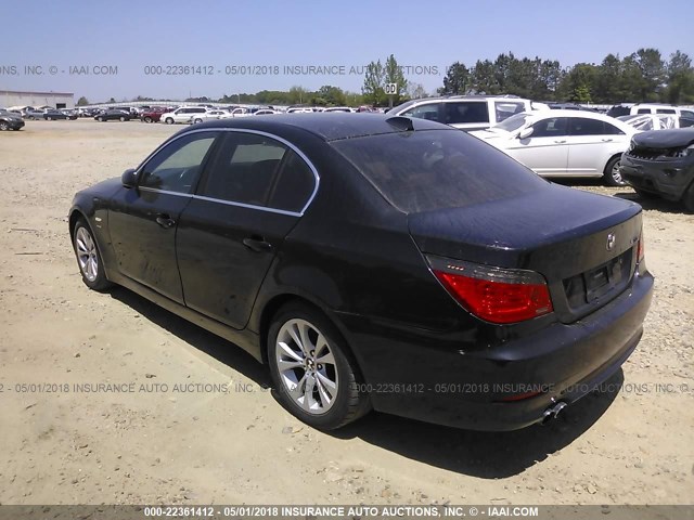 WBANV93539C135582 - 2009 BMW 535 XI BLACK photo 3