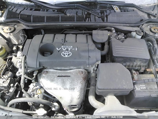 4T1BF3EK9AU012575 - 2010 TOYOTA CAMRY SE/LE/XLE BLACK photo 10