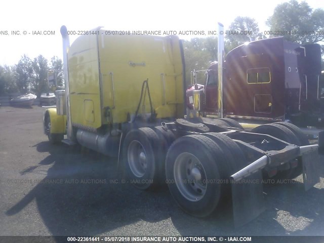 1XP5DB9X27D665750 - 2007 PETERBILT 379 YELLOW photo 3