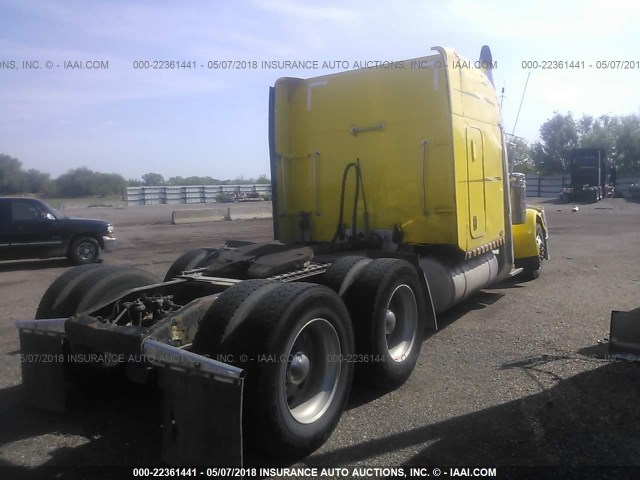 1XP5DB9X27D665750 - 2007 PETERBILT 379 YELLOW photo 4