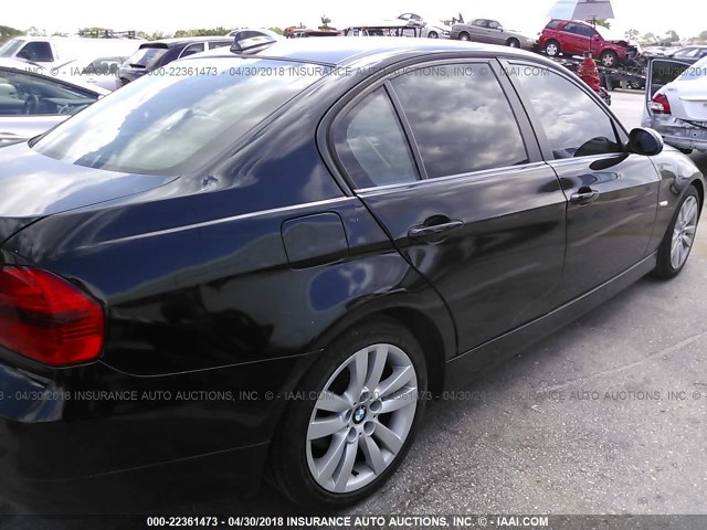 WBAVC53558F010255 - 2008 BMW 328 I SULEV BLACK photo 6