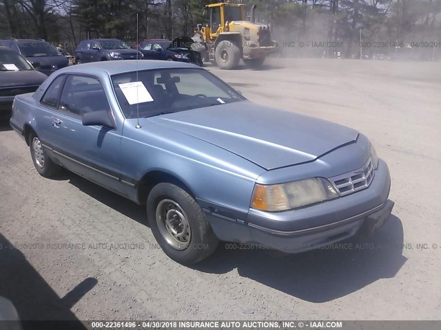 1FABP6044JH172020 - 1988 FORD THUNDERBIRD  BLUE photo 1