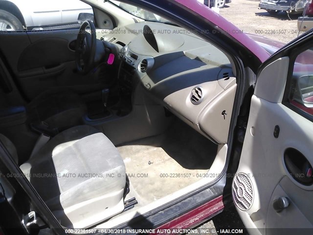 1G8AJ55F16Z113014 - 2006 SATURN ION LEVEL 2 MAROON photo 5