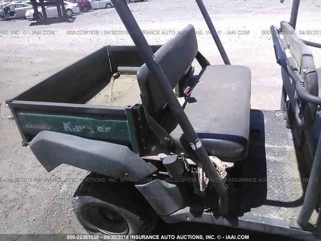 JK1AFDG19BB503357 - 2011 KAWASAKI KAF950 G 绿色 照片 6