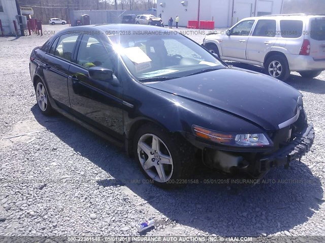 19UUA65586A054835 - 2006 ACURA 3.2TL BLACK photo 1