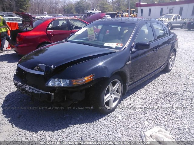 19UUA65586A054835 - 2006 ACURA 3.2TL BLACK photo 2