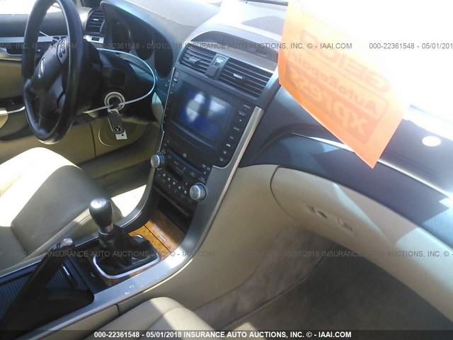19UUA65586A054835 - 2006 ACURA 3.2TL BLACK photo 5