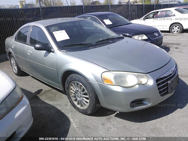 1C3EL56R06N205396 - 2006 CHRYSLER SEBRING TOURING SILVER photo 1